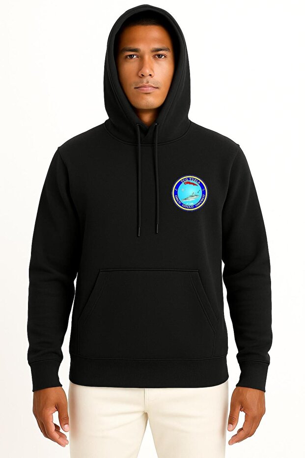 Hooded Tcg Tuzla P1200 Pocket Design Unisex Sweatshirt