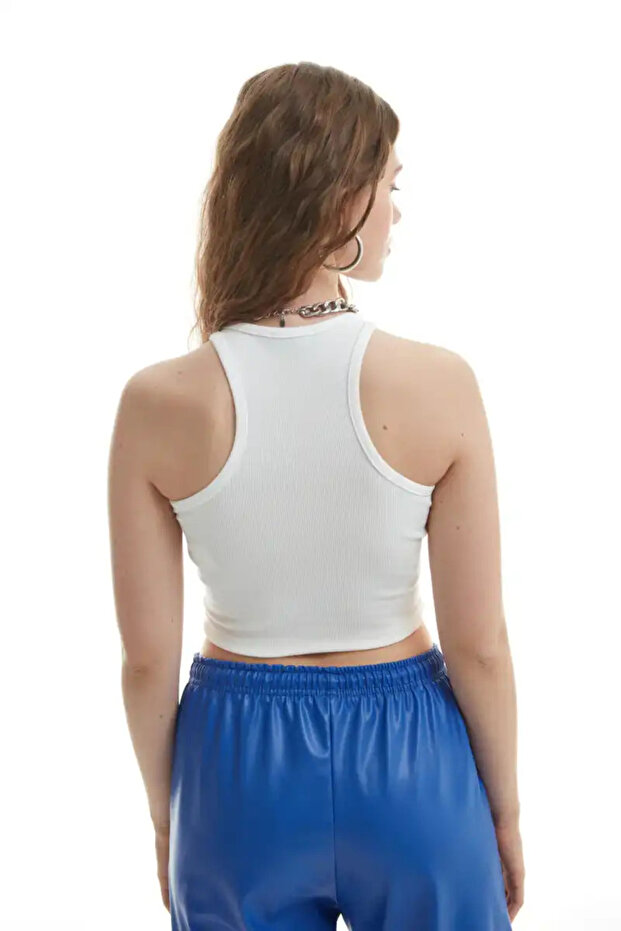 FİTİLLİ CROP TOP ATLET - 5