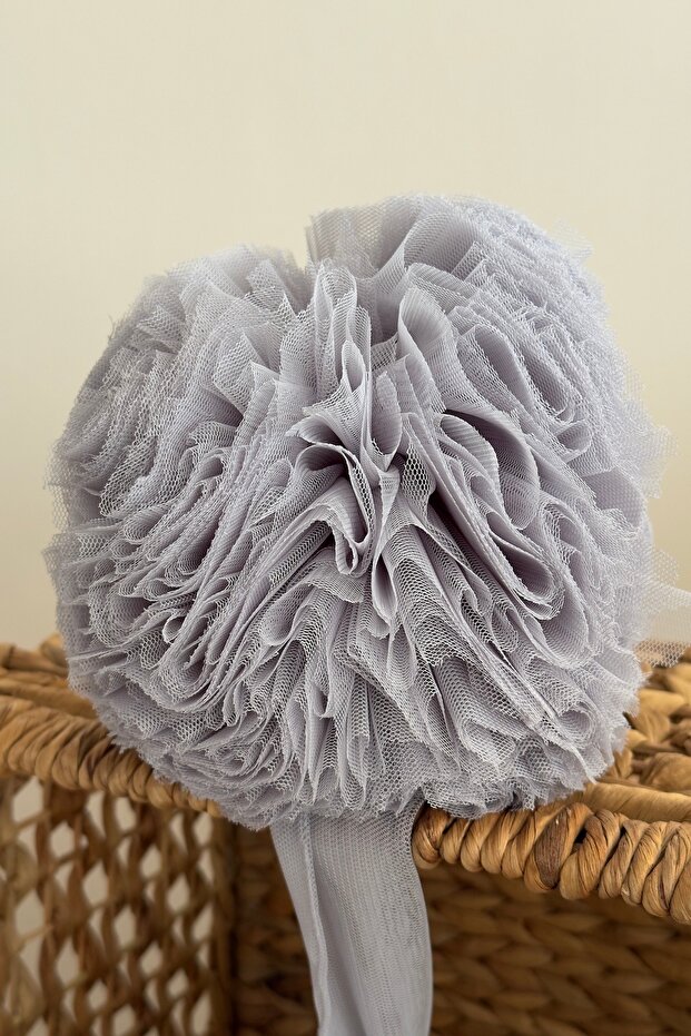Pompom Gray Mosquito Net Accessory - 2