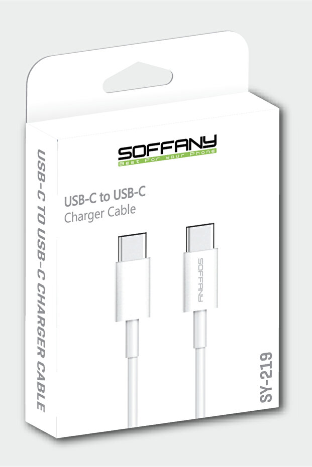 SY-219 TYPE-C TO TYPE-C Kablo - 3