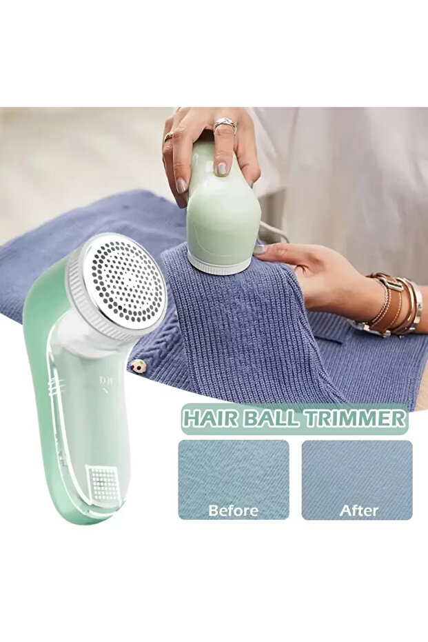 جهاز Green Headx2 لإزالة الوبر من الملابس كهربائيًا. مزيل شعر الحيوانات الأليفة، ملابس، منزل، فرشاة شعر القطط. - 3