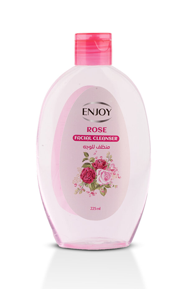 Facial Cleanser with Rose | Deep Cleansing, Antibacterial, Removes Dirt & Makeup, 225ml