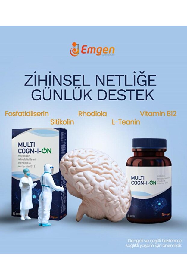 MULTİ COGNİON SİTİKOLİN 60 KAPSÜL - 4