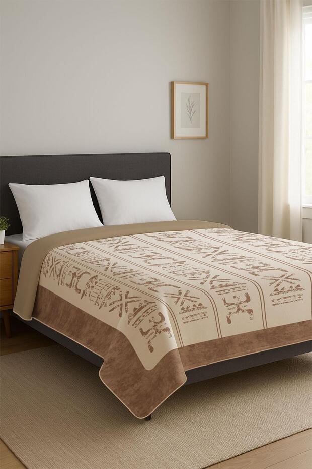 Soft Touch Double Size Modern Comfort Series Thermal Blanket Ybt0005