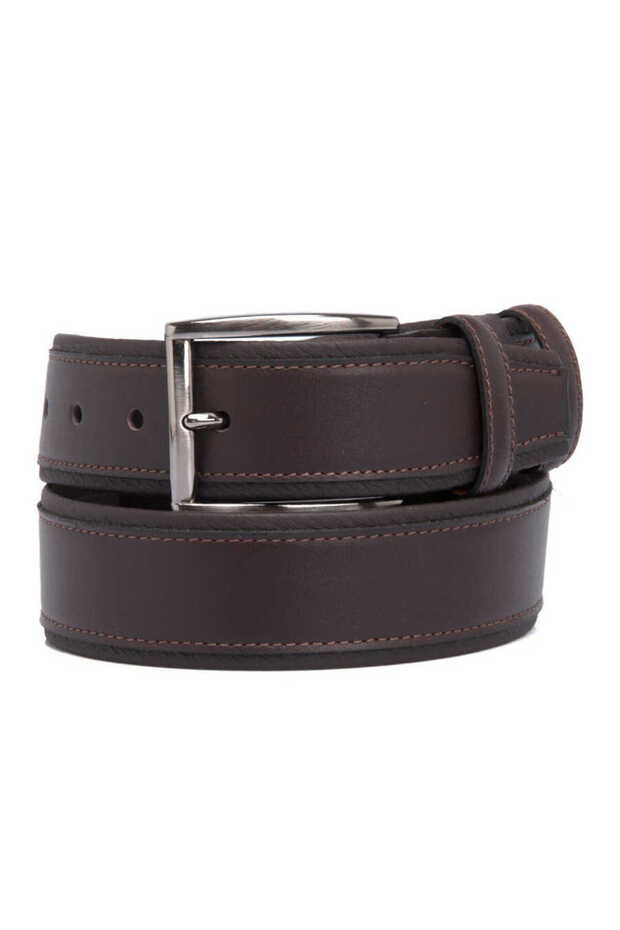 Brown Genuine Leather Men's Belt - S1Ek00000312-D63