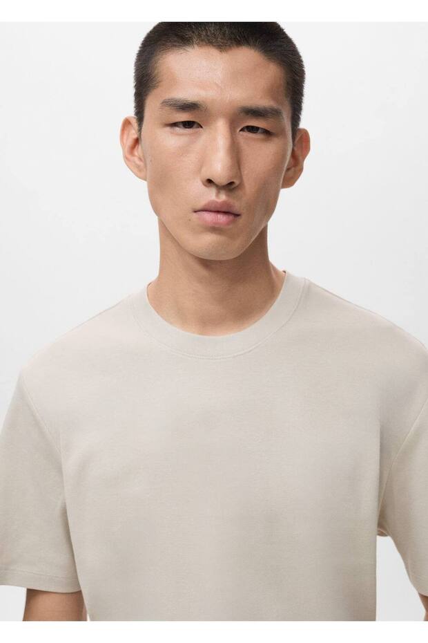 Medium weight regular fit tişört - 7