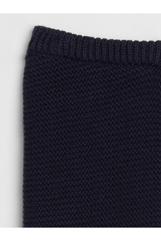 Bebek Lacivert Örme Jogger Eşofman Altı - 2