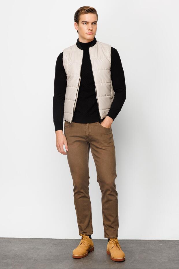 Erkek Bej Pmp Yelek - 2