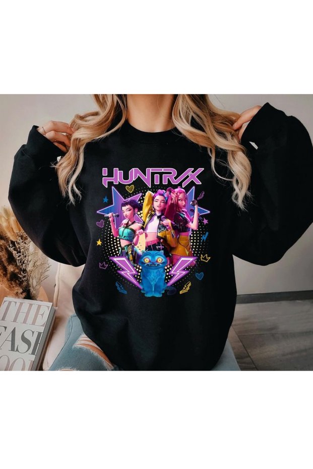 Kpop Huntrix Printed Sweat Children (Kids) (with Surprise Gift)