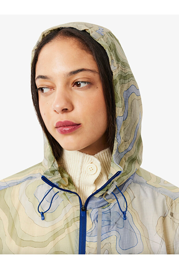 Long Oversized Packable Water-Repellent Parka - 3