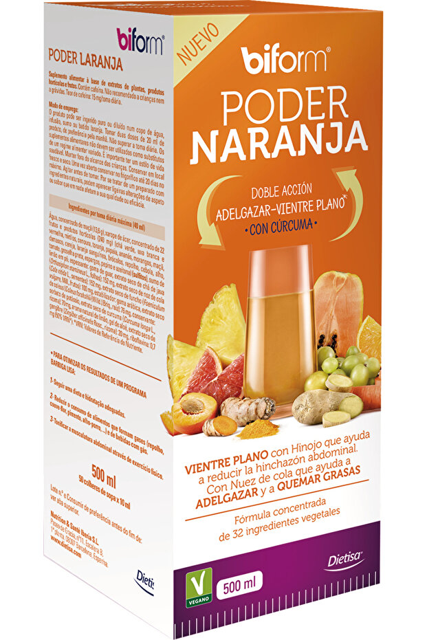 Poder Naranja Con Curcuma 500ml - 1