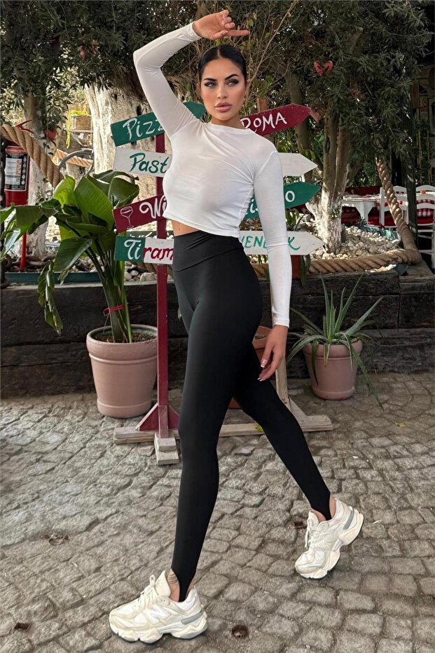 Black Fuzo Tights