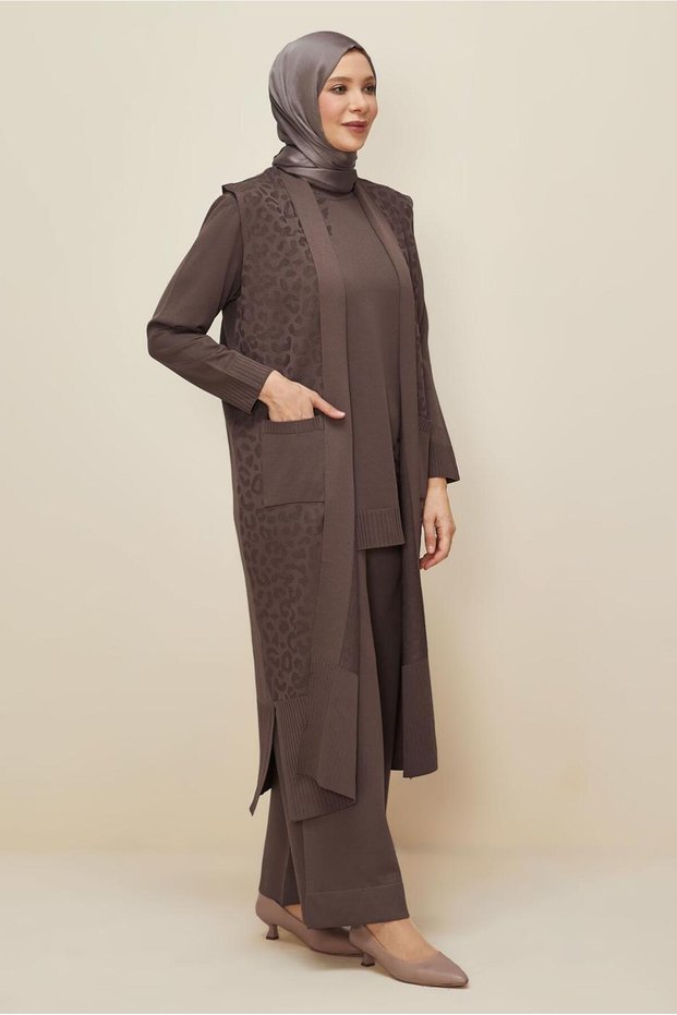 Triple Pants Knitwear Set 45869