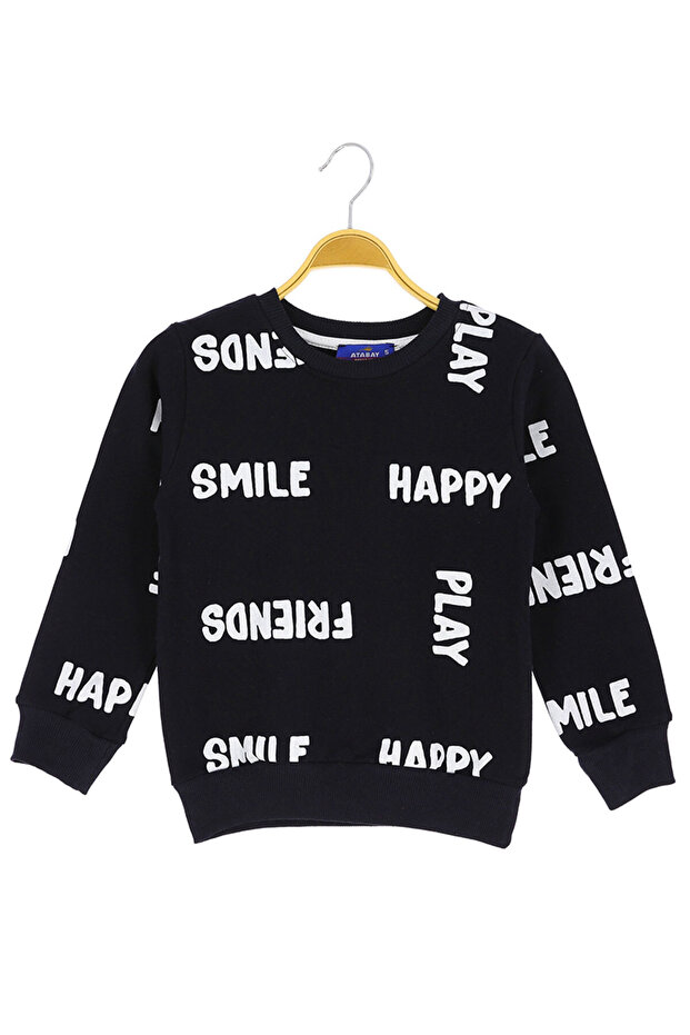 سويت شيرت للأولاد مطبوع 2 خيوط مزخرفة - 2