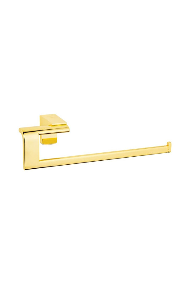 Premium Theme Paper Towel Holder Gold | Stainless Kitchen Roll Holder Luxury Bathroom Accessory 5 Years Warranty
