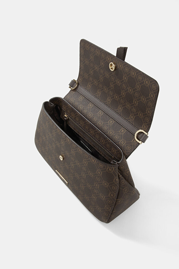 KAHVE MONOGRAM ÇANTA - 7