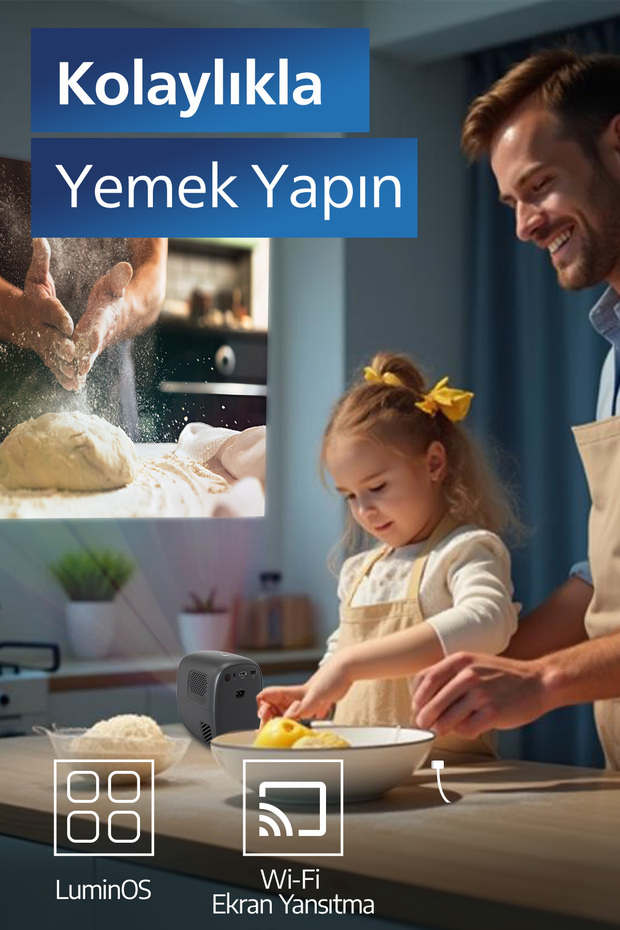 NeoPix 130 Akıllı Ev Projektörü - 4