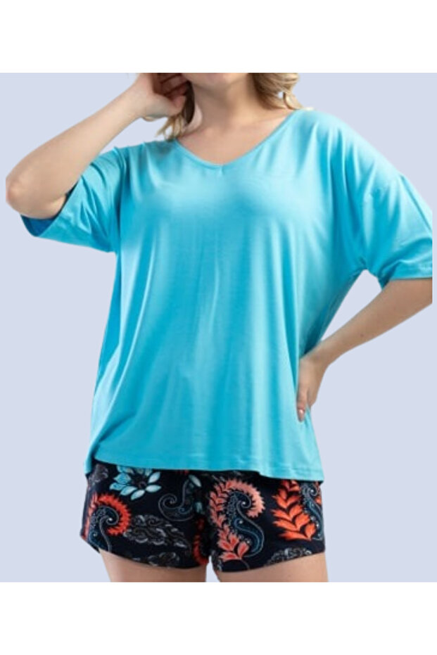 طقم بيجاما قصير - 2