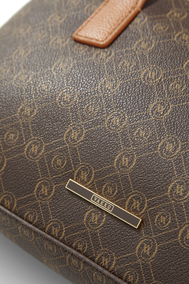 KAHVE MONOGRAM ÇANTA - 5