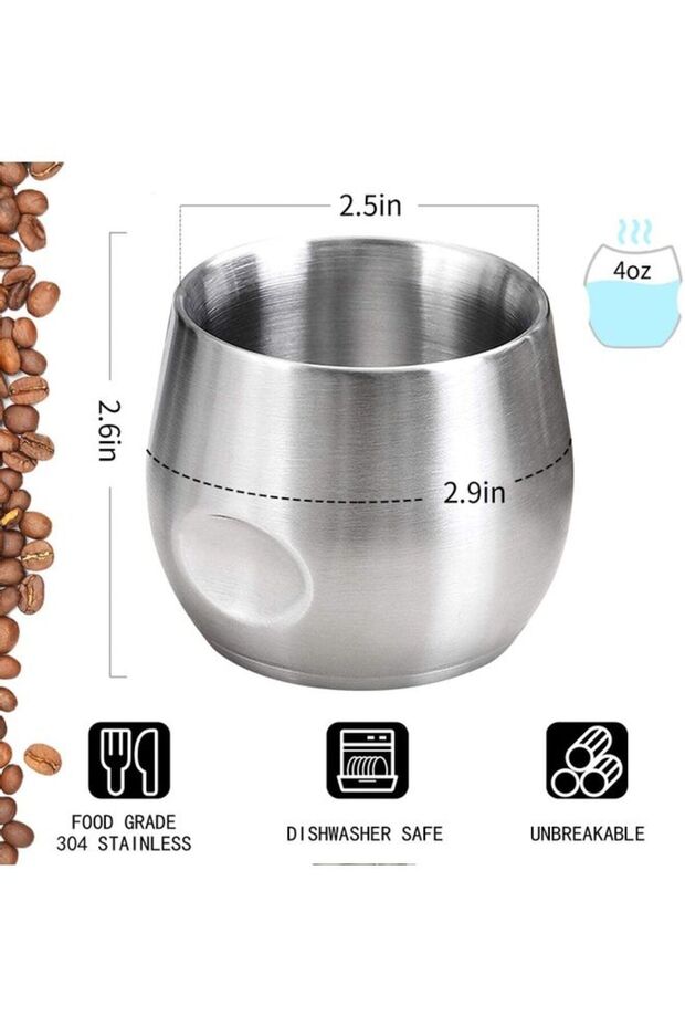 كوب قهوة معزول متعدد الألوان - 2