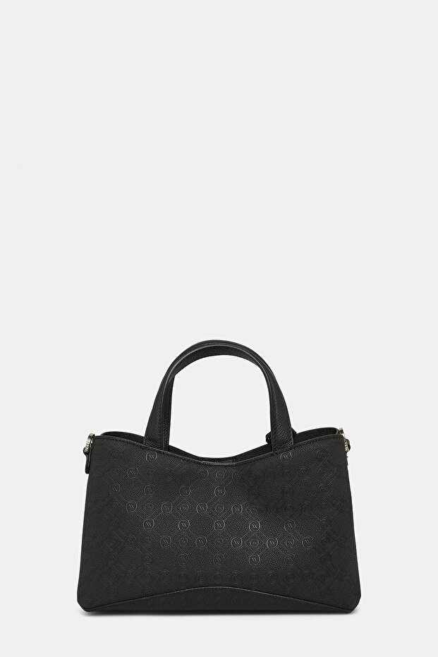 SİYAH MONOGRAM ÇANTA - 4