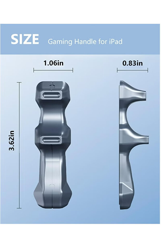 iPad game controller, silicone non-slip handle, tablet game controller, suitable for various games - 6