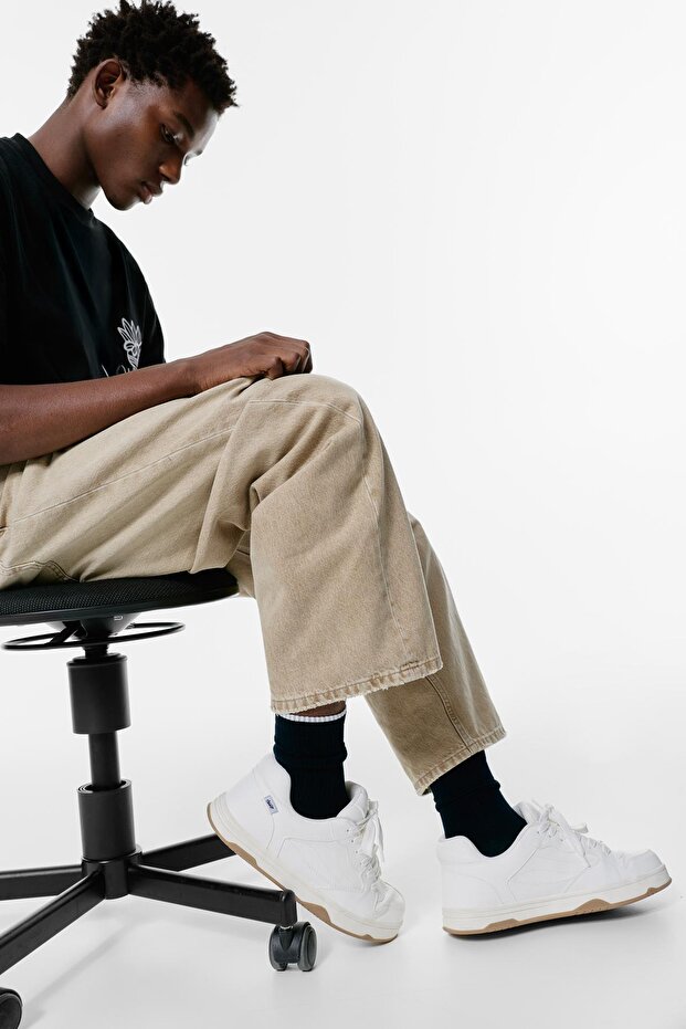 3'lü kontrast çorap paketi - 4