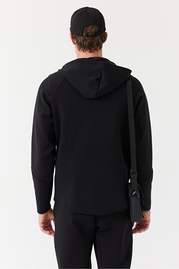 Erkek Kapüşonlu Sweat Üst - 3