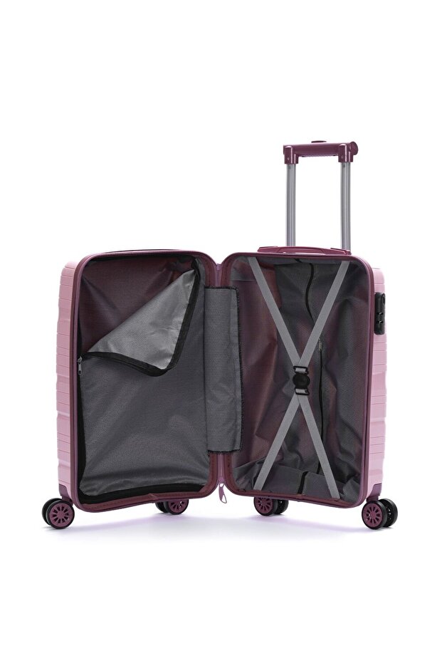 dalgalı silikon valiz 3’lü set - 4