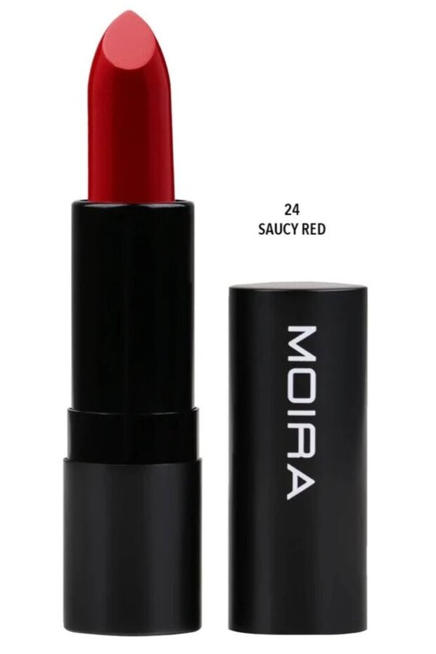 Defiant Lipstick (024, Saucy Red)