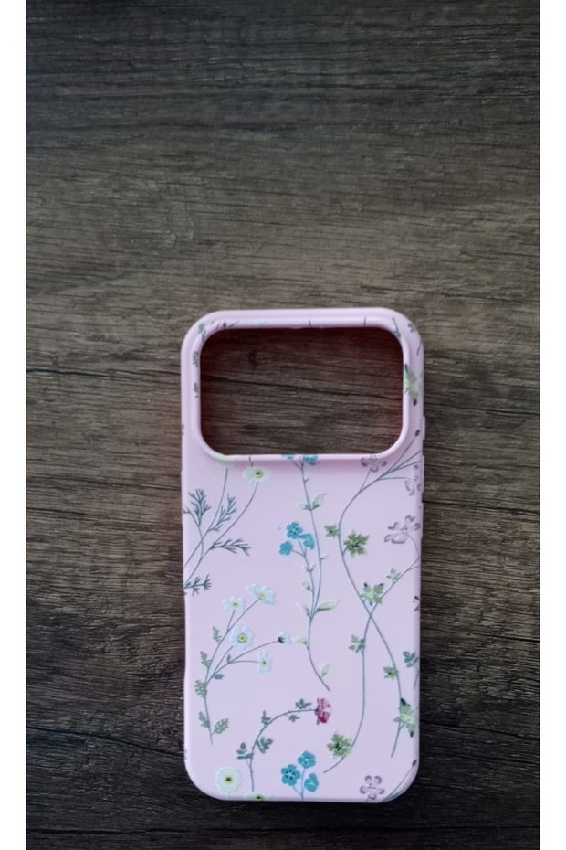 iPhone 17 Pro Max Wraparound/Flower Printed Inside Velvet Premium Silicone Phone Case