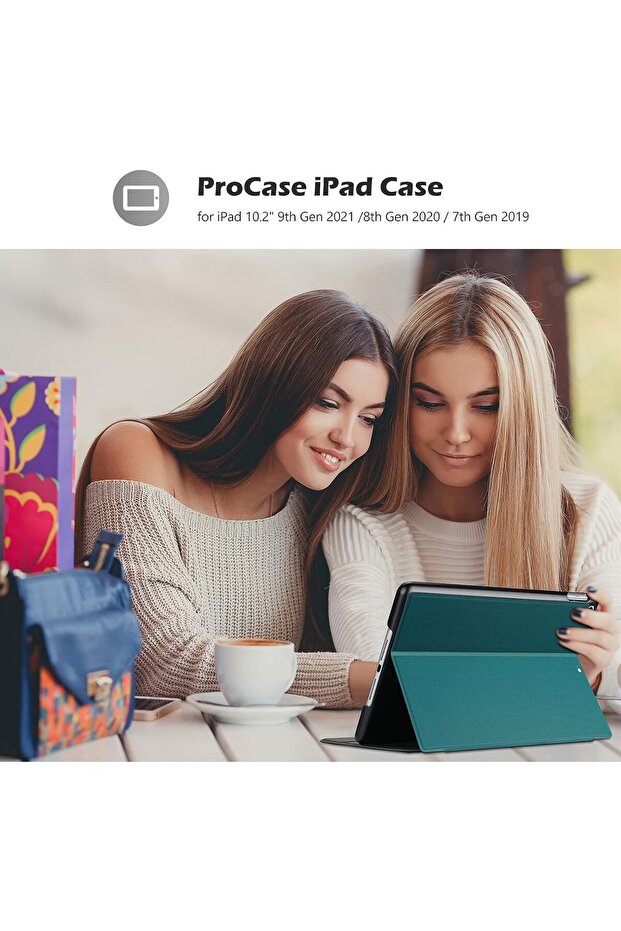 iPad 10.2 Case for 9th/8th/7th Gen - Teal - 8