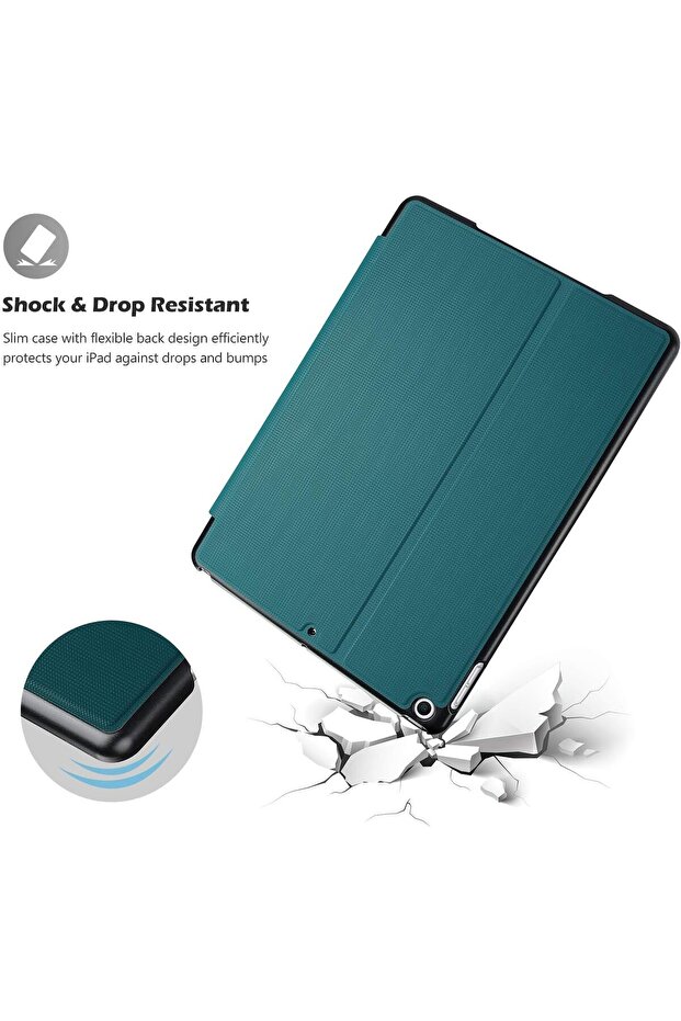 iPad 10.2 Case for 9th/8th/7th Gen - Teal - 5