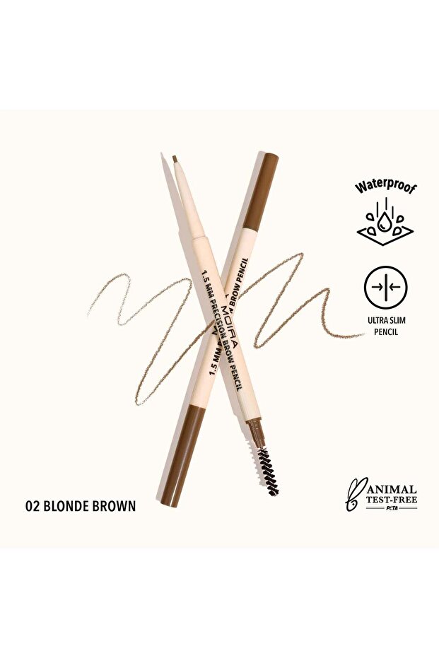 - Precision Brow Pencil (002, Blonde Brown) 1.5 mm