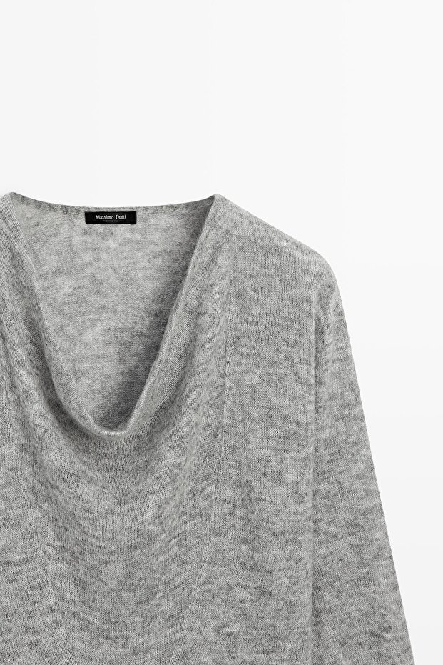 Drapeli yaka triko kazak - 6