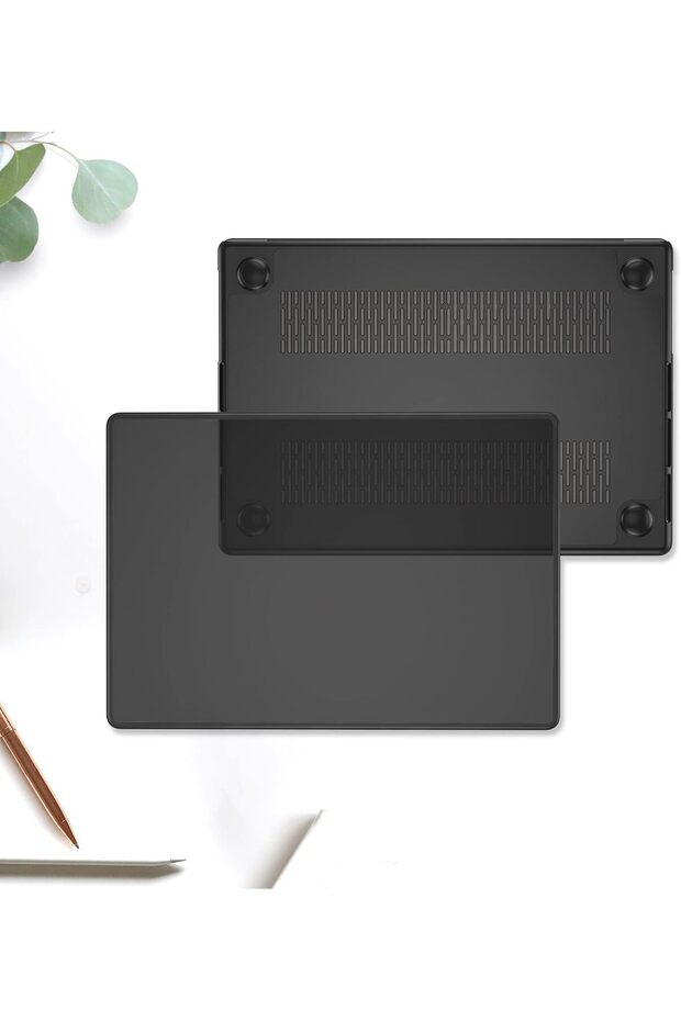 Translucent Hard Shell Case for MacBook Pro 16.2-inch (Black) - 7