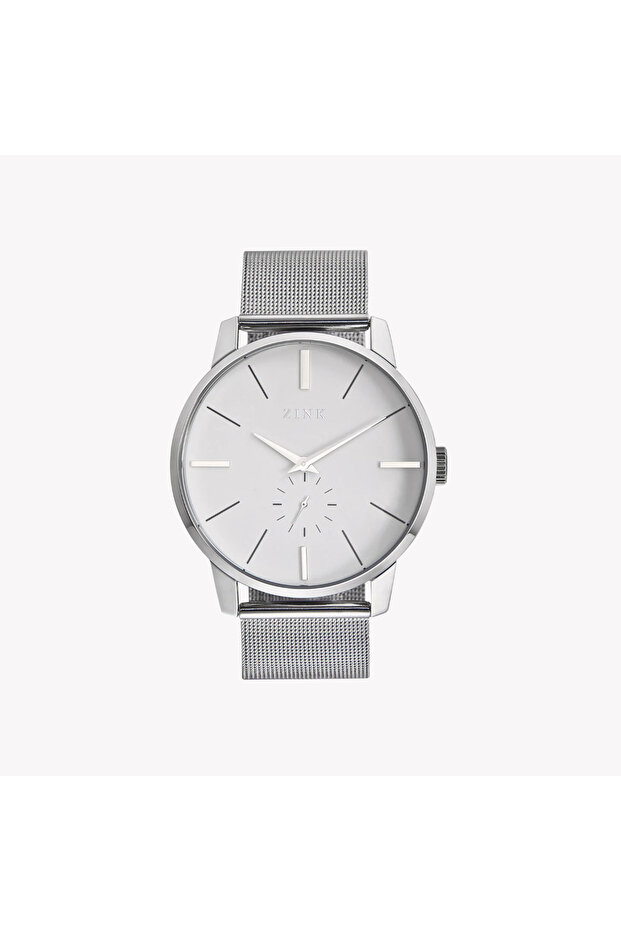 Men's Stainless Steel Analog Watch, Silver | ZK126G5MS-16