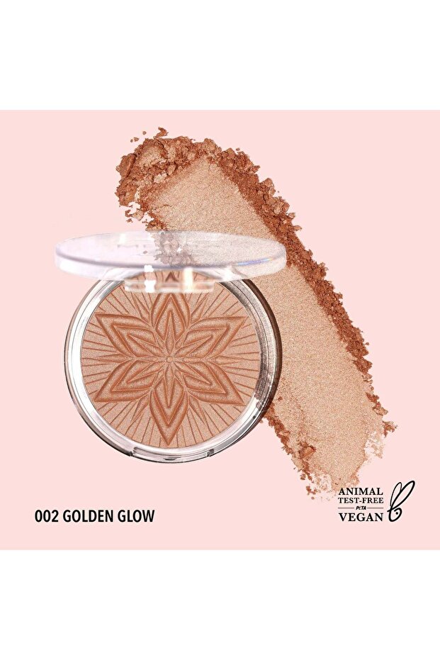 Sun Glow Face & Body Bronzer (002, Golden Glow)