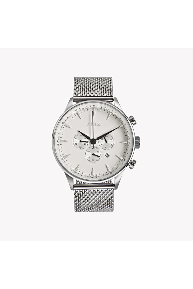 Men's Stainless Steel Silver Watch | ZK127G2MS-16