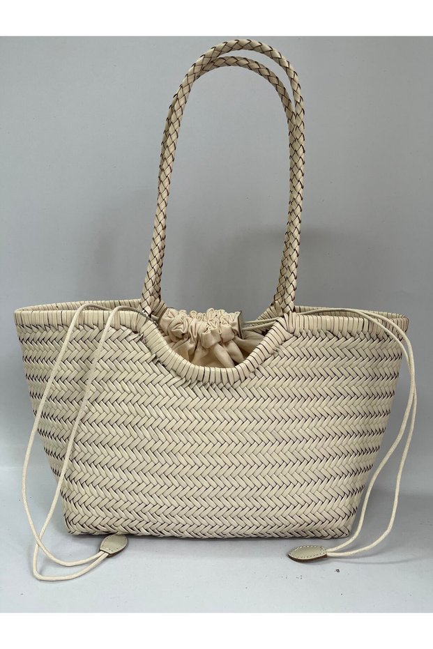 Zizo Mama Genuine Leather Hand Woven Bag