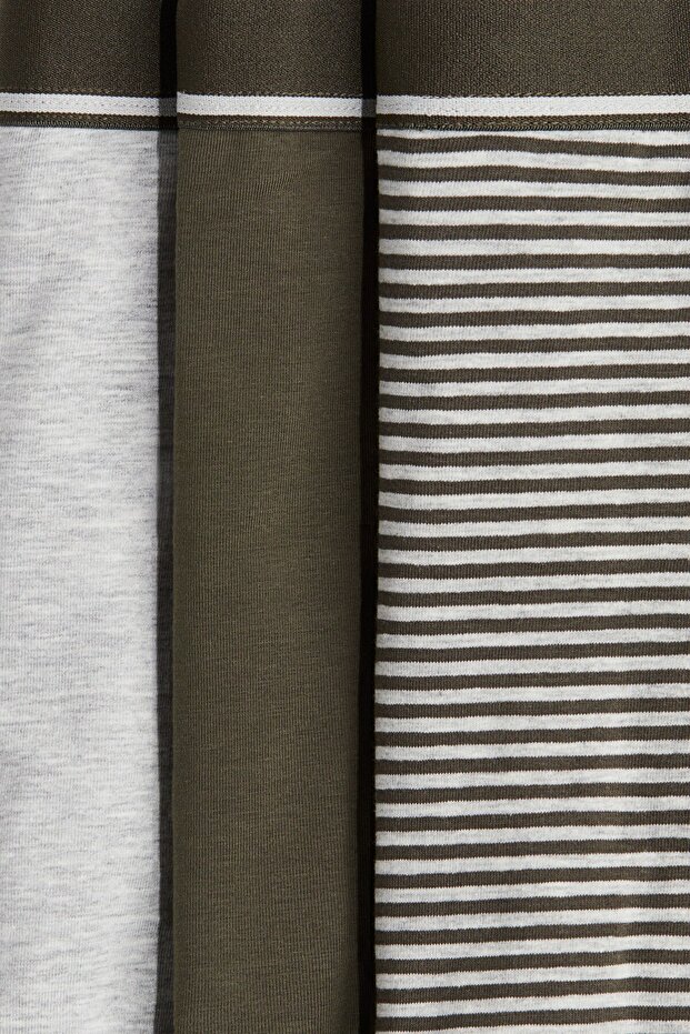 3'lü Normal Paça Boxer Şort - 4