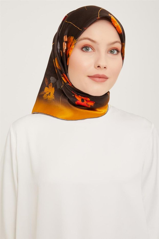 Sura Silk Scarf 23Ka9048 53