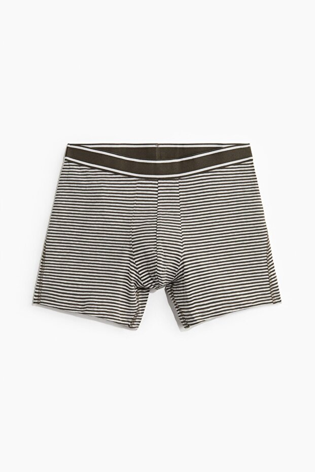 3'lü Normal Paça Boxer Şort - 5