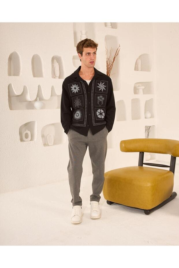 Baskılı Gömlek - 1