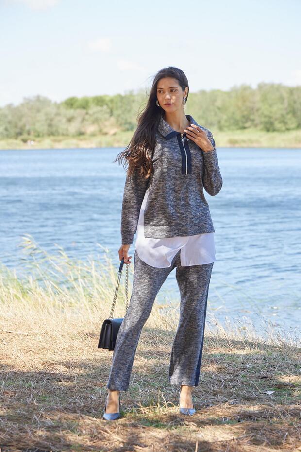 Pantolonlu Takım MB24.697 Lacivert - 2