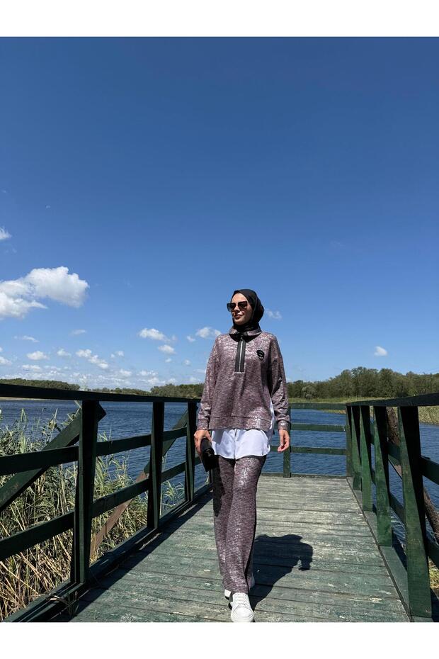 TAŞ AKSESUARLI TRİKO TAKIM - 3