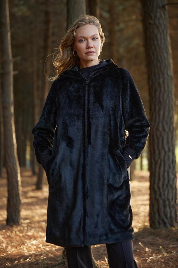 KOL AĞZI TRİKO DETAYLI MONT - 1