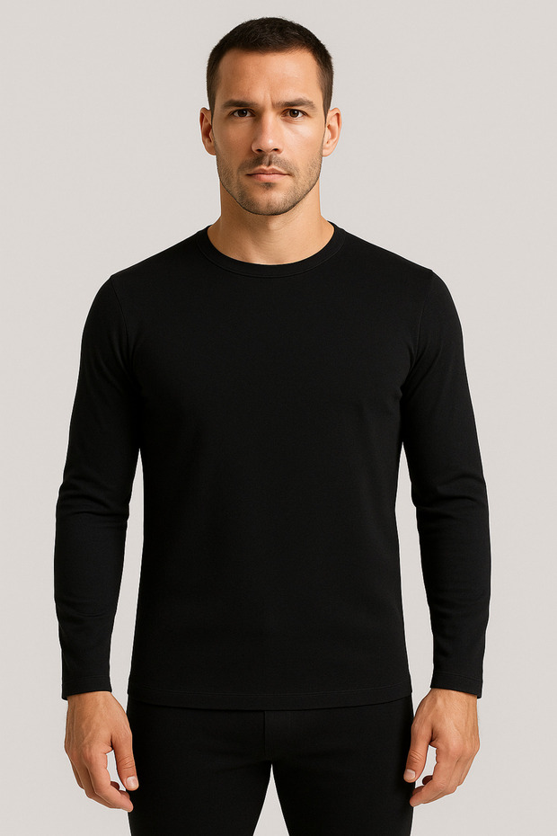 Thermal Zero Strait Long Sleeve Underwear Fanilya Top Thermal Underwear Long Sleeve Top