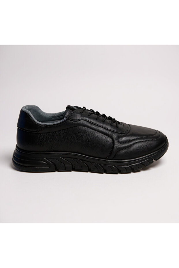 Men's leather shoes rubber sole