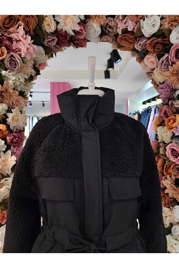 anorak siyah kap - 2